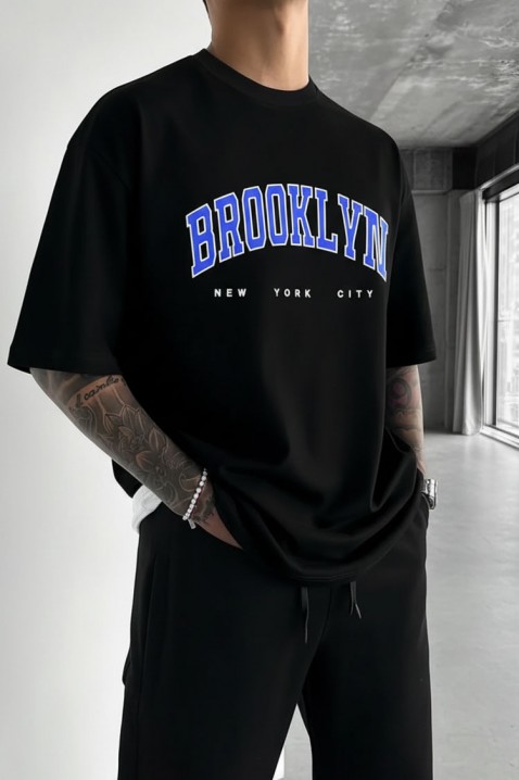 Tricou bărbați JERELFO, Culoare: negru, IVET.RO - Reduceri de până la -80%