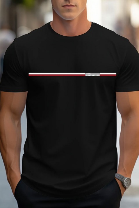 Tricou bărbați BOMEX, Culoare: negru, IVET.RO - Reduceri de până la -80%