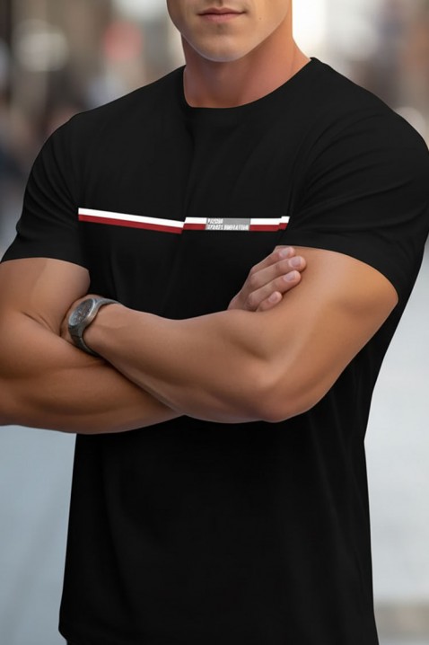 Tricou bărbați BOMEX, Culoare: negru, IVET.RO - Reduceri de până la -80%