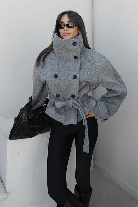 Palton GREIONA GREY, Culoare: gri, IVET.RO - Reduceri de până la -80%