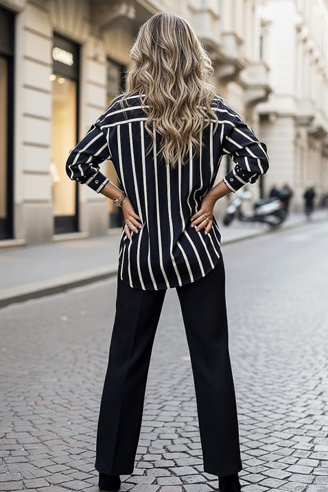 Cămașă damă ALEZANDA BLACK, Culoare: negru, IVET.RO - Reduceri de până la -80%