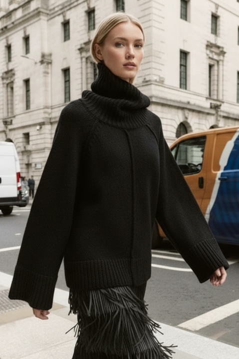 Pulover MLENVILDA BLACK, Culoare: negru, IVET.RO - Reduceri de până la -80%