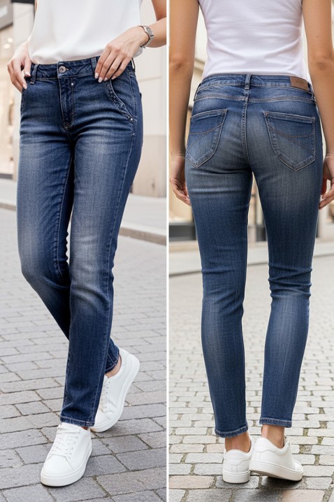 Blugi JERDEJA, Culoare: bleumarin, IVET.RO - Reduceri de până la -80%