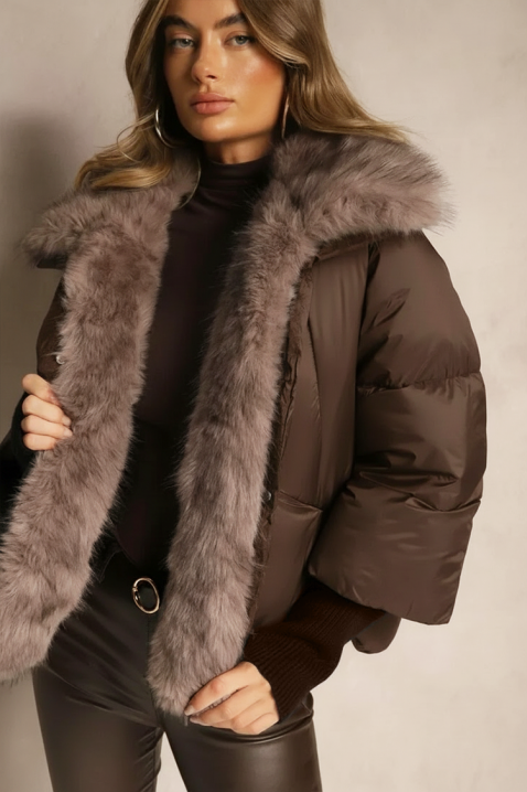 Geacă SIBRINZA BROWN, Culoare: maro, IVET.RO - Reduceri de până la -80%