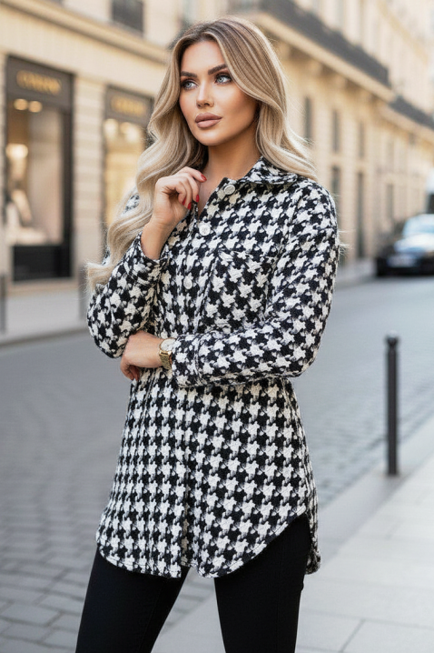 Cămașă damă PARFONZA WHITE, Culoare: alb, IVET.RO - Reduceri de până la -80%