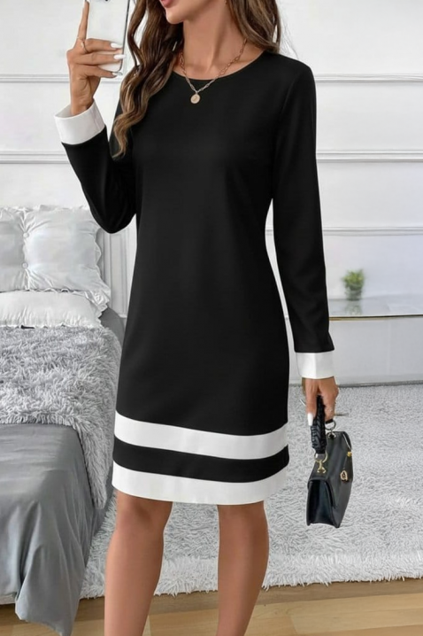 Rochie AMBORATA BLACK, Culoare: negru, IVET.RO - Reduceri de până la -80%