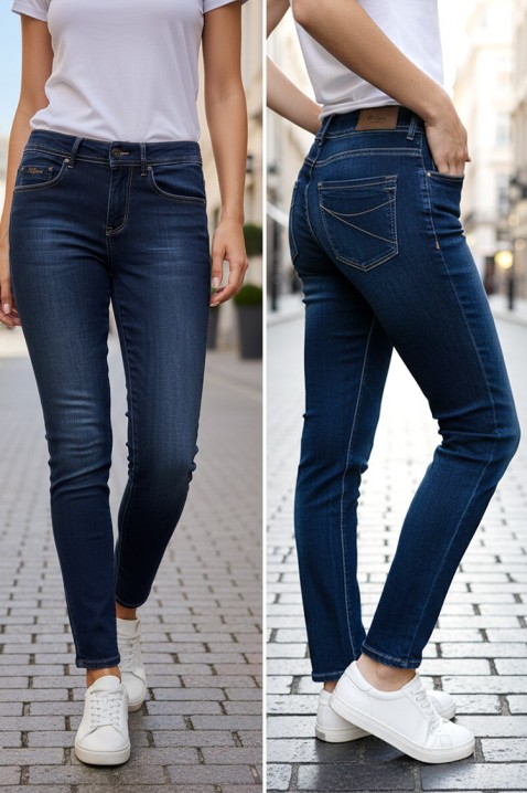 Blugi KABROZA, Culoare: bleumarin, IVET.RO - Reduceri de până la -80%