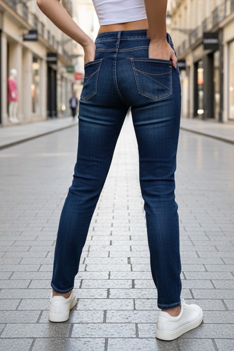 Blugi KABROZA, Culoare: bleumarin, IVET.RO - Reduceri de până la -80%