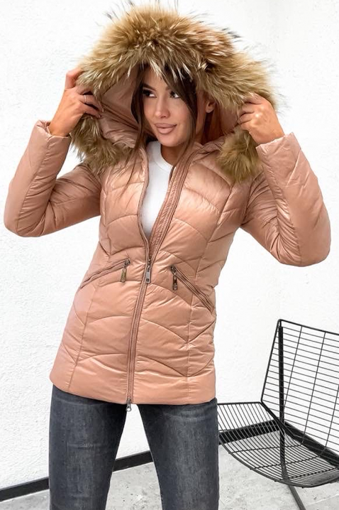 Geacă GLORENZIA PEACH, Culoare: piersică, IVET.RO - Reduceri de până la -80%