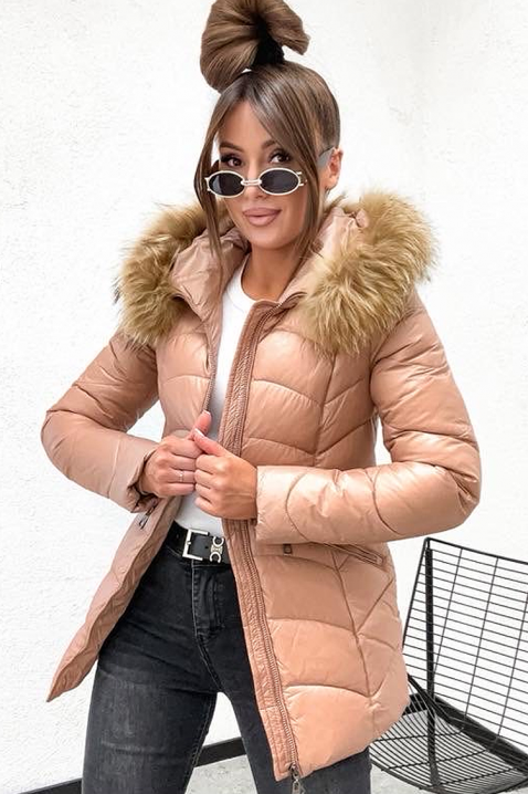 Geacă GLORENZIA PEACH, Culoare: piersică, IVET.RO - Reduceri de până la -80%