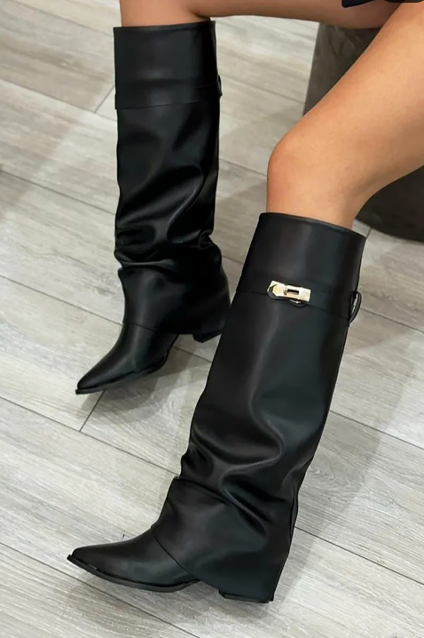 Cizme GIVENDRA BLACK, Culoare: negru, IVET.RO - Reduceri de până la -80%