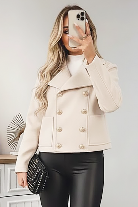 Palton AMGIOLA BEIGE, Culoare: bej, IVET.RO - Reduceri de până la -80%