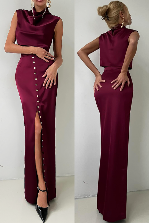 Set POLIONA BORDO, Culoare: bordo, IVET.RO - Reduceri de până la -80%