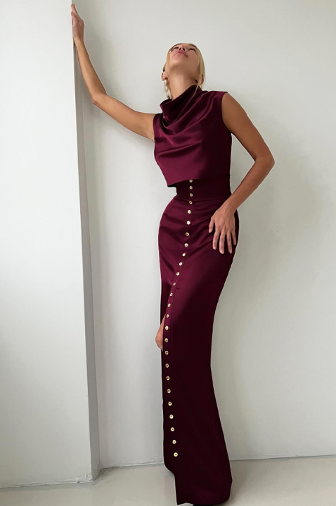 Set POLIONA BORDO, Culoare: bordo, IVET.RO - Reduceri de până la -80%