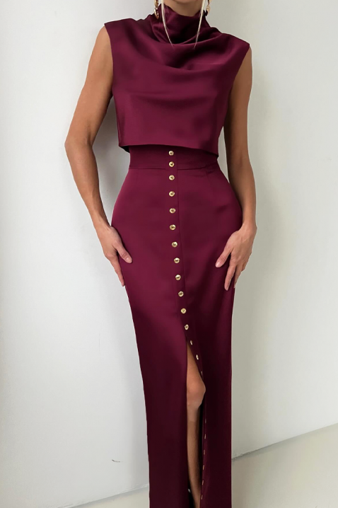 Set POLIONA BORDO, Culoare: bordo, IVET.RO - Reduceri de până la -80%