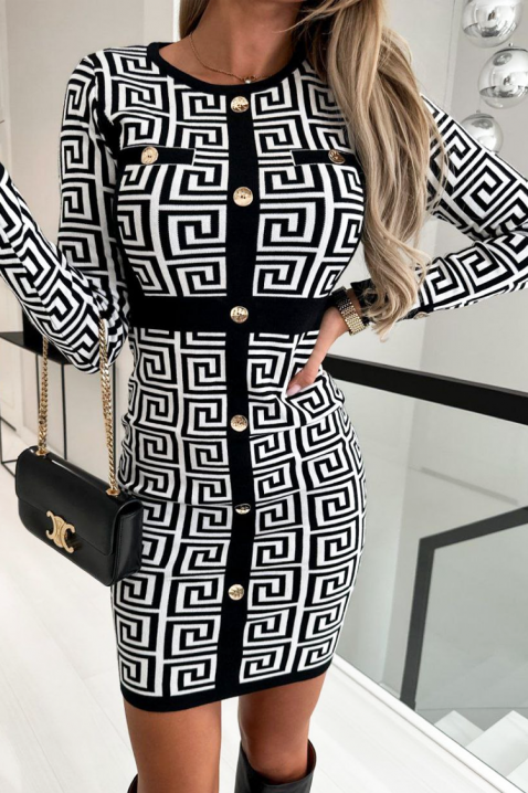 Rochie DONATELZA WHITE, Culoare: alb, IVET.RO - Reduceri de până la -80%