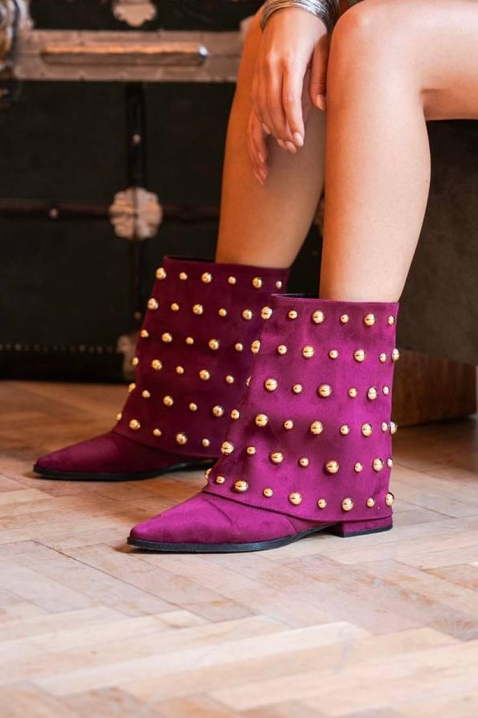 Botine damă BENTIHA FUCHSIA, Culoare: fuchsia, IVET.RO - Reduceri de până la -80%