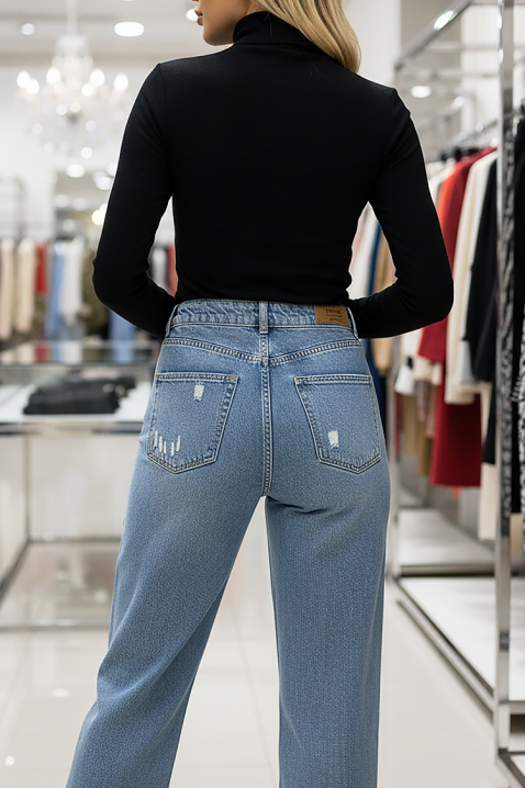 Blugi ARINAZA, Culoare: albastru deschis, IVET.RO - Reduceri de până la -80%