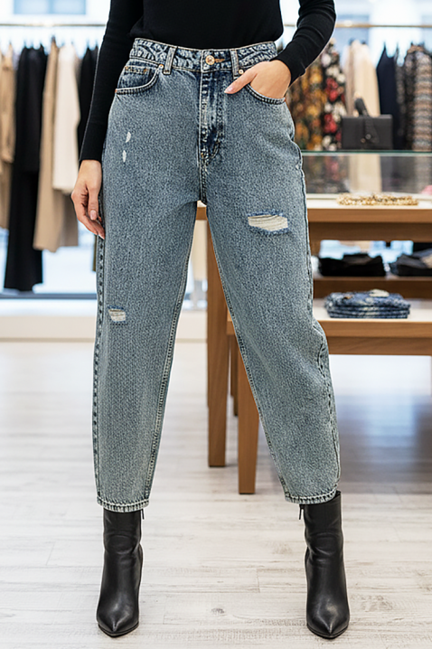 Blugi ELRONZIYA, Culoare: albastru, IVET.RO - Reduceri de până la -80%