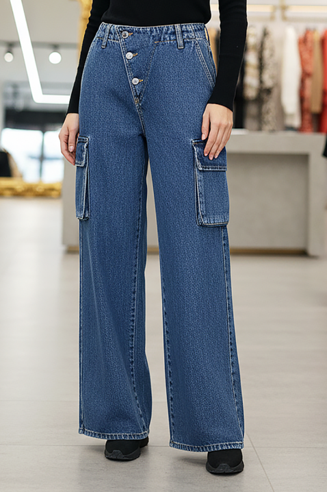 Blugi DALVERZA, Culoare: albastru, IVET.RO - Reduceri de până la -80%