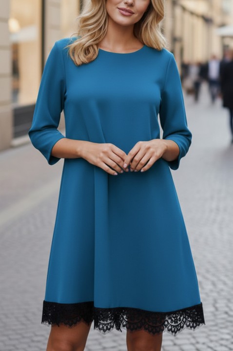 Rochie DEBROLA TURQUA, Culoare: turcoaz, IVET.RO - Reduceri de până la -80%