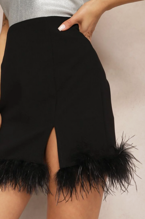 Fustă PURZELDA BLACK, Culoare: negru, IVET.RO - Reduceri de până la -80%