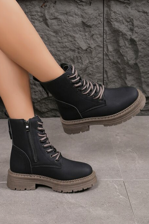 Botine damă MONDEGA BLACK, Culoare: negru, IVET.RO - Reduceri de până la -80%