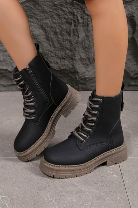 Botine damă MONDEGA BLACK, Culoare: negru, IVET.RO - Reduceri de până la -80%