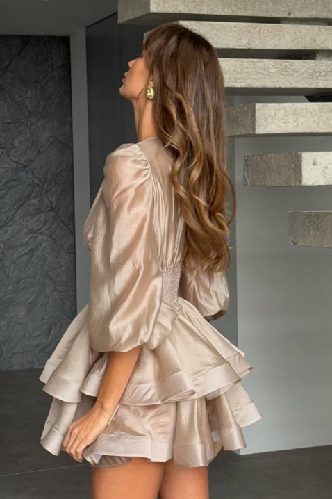 Rochie VLONDELA BEIGE, Culoare: bej, IVET.RO - Reduceri de până la -80%