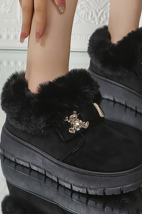 Botine damă BLUMERGA BLACK, Culoare: negru, IVET.RO - Reduceri de până la -80%