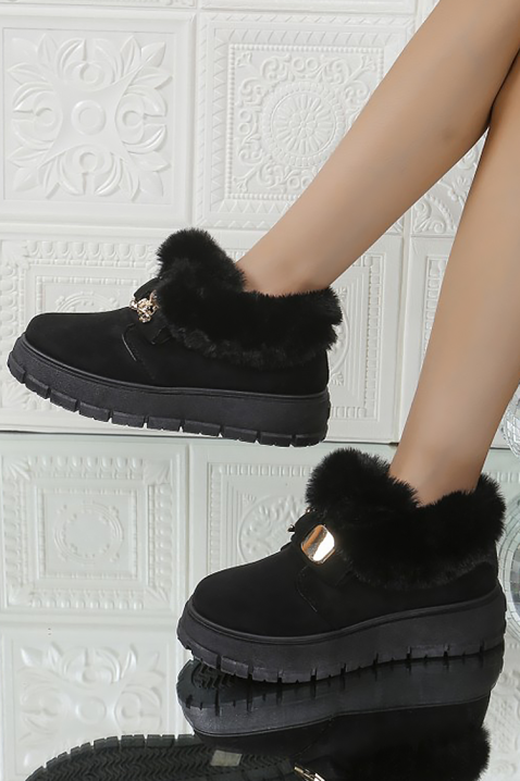 Botine damă BLUMERGA BLACK, Culoare: negru, IVET.RO - Reduceri de până la -80%