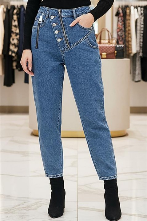 Blugi ALORZENA, Culoare: albastru, IVET.RO - Reduceri de până la -80%