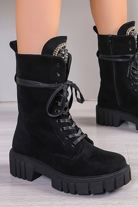 Botine damă NIOLMEA BLACK, Culoare: negru, IVET.RO - Reduceri de până la -80%