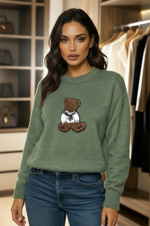 Bluză damă BEARITA GREEN, Culoare: verde, IVET.RO - Reduceri de până la -80%