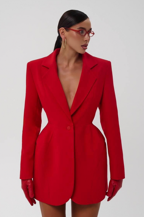 Rochie - blazer BLEINVELDA, Culoare: roșu, IVET.RO - Reduceri de până la -80%