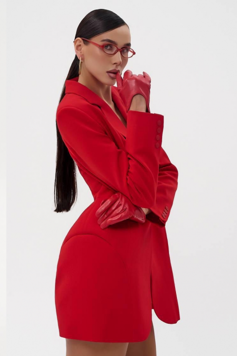 Rochie - blazer BLEINVELDA, Culoare: roșu, IVET.RO - Reduceri de până la -80%