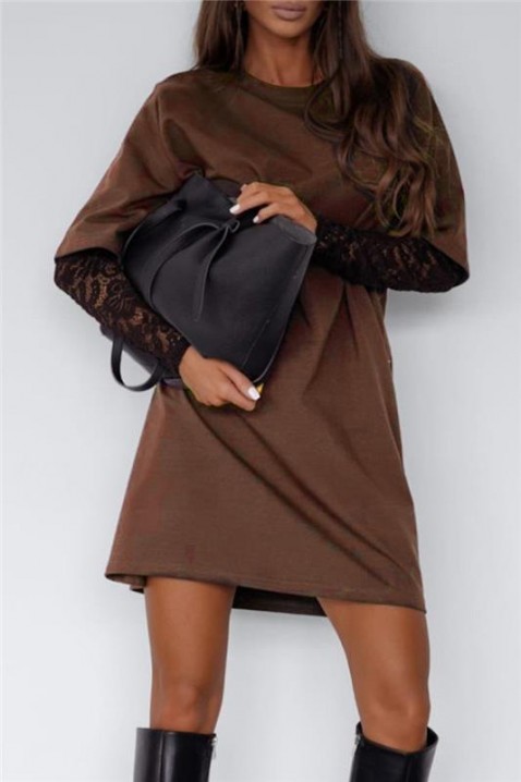 Rochie KERINSA, Culoare: maro, IVET.RO - Reduceri de până la -80%