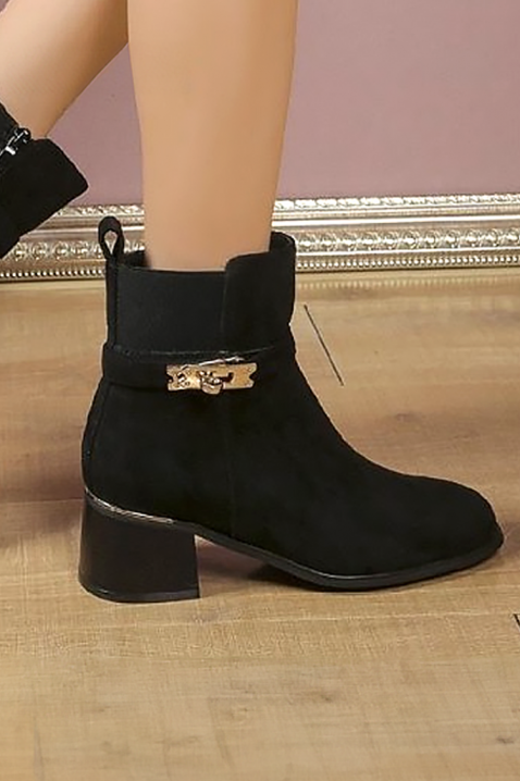 Botine damă GLOMERHA BLACK, Culoare: negru, IVET.RO - Reduceri de până la -80%