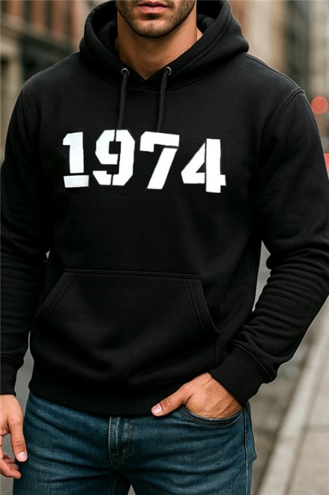 Hanorac bărbați HERTEZ, Culoare: negru, IVET.RO - Reduceri de până la -80%