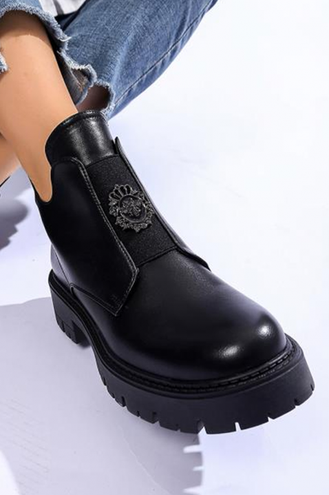 Botine damă BLUSTEGA, Culoare: negru, IVET.RO - Reduceri de până la -80%