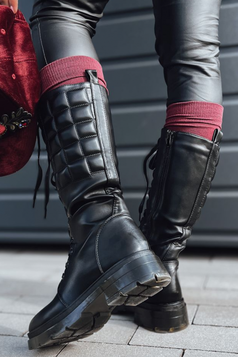 Cizme KAMSOLA, Culoare: negru, IVET.RO - Reduceri de până la -80%