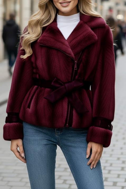 Geacă METALINZA BORDO, Culoare: bordo, IVET.RO - Reduceri de până la -80%