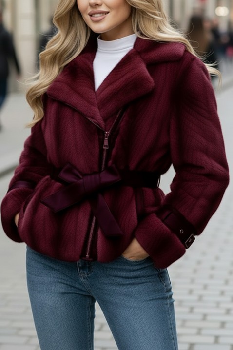 Geacă METALINZA BORDO, Culoare: bordo, IVET.RO - Reduceri de până la -80%