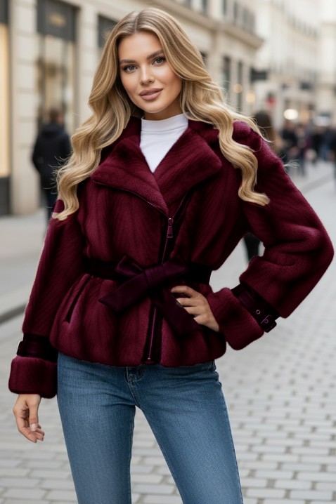 Geacă METALINZA BORDO, Culoare: bordo, IVET.RO - Reduceri de până la -80%