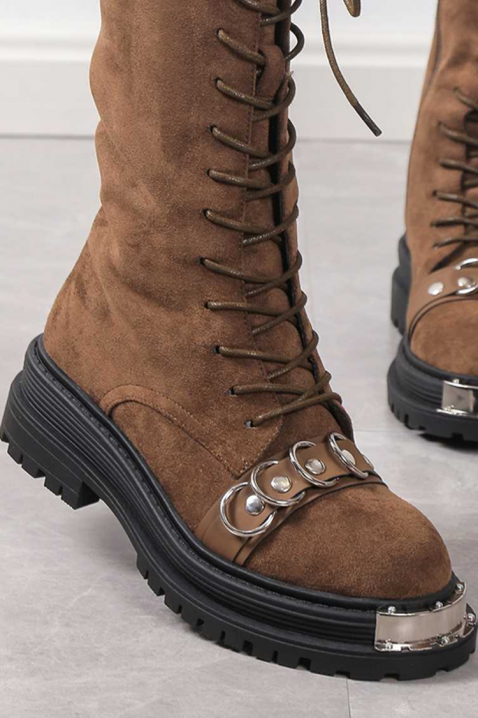 Botine damă SERMOLJA BROWN, Culoare: maro, IVET.RO - Reduceri de până la -80%