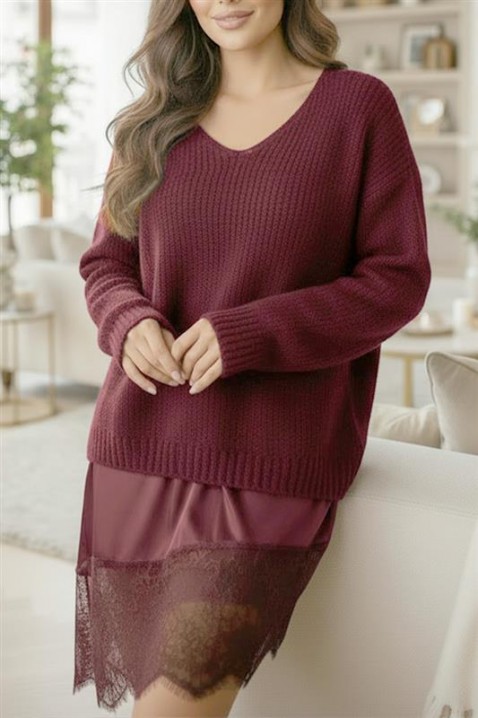 Tunică VLODERZA BORDO, Culoare: bordo, IVET.RO - Reduceri de până la -80%