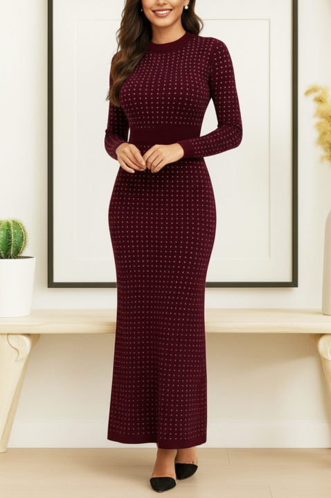 Rochie KALGONA BORDO, Culoare: bordo, IVET.RO - Reduceri de până la -80%