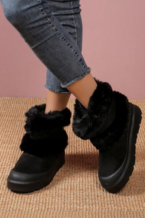 Botine damă ZOMFELJA BLACK, Culoare: negru, IVET.RO - Reduceri de până la -80%