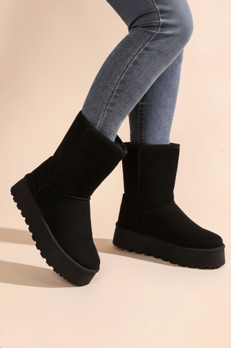 Botine damă SELMOGA BLACK, Culoare: negru, IVET.RO - Reduceri de până la -80%
