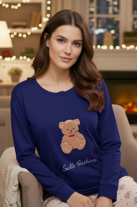 Pijama KARLITTA NAVY, Culoare: bleumarin, IVET.RO - Reduceri de până la -80%